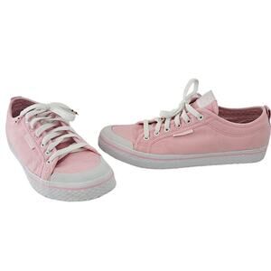 Adidas Women's Honey Low Pink/White Canvas Sneakers sz 9.5 Preppy 2000s Basic